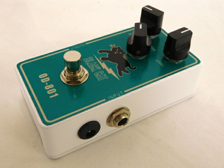 楽天市場】未使用【中古】Black Cat OD-801 ギター用 エフェクター 