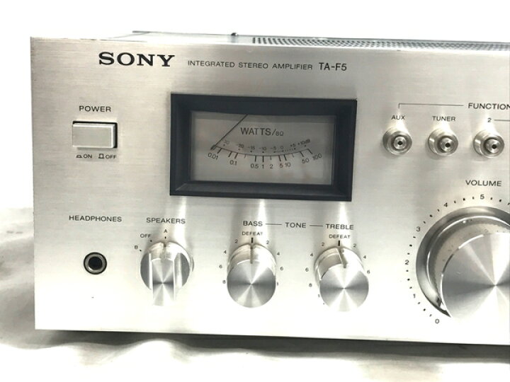 楽天市場】【中古】SONY TA-F5 プリメインアンプ 音響機器 ビンテージ 