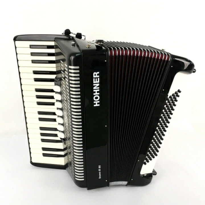 楽天市場】【中古】 HOHNER bravo III 80 アコーディオン 37鍵  