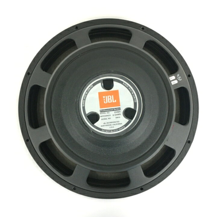 楽天市場】【中古】 JBL 2226H 15インチ ウーファー スピーカー 