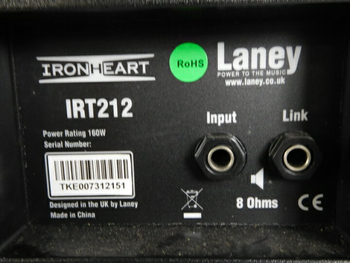 楽天市場】【中古】 Laney IRT212 12インチ2発 ギターキャビネット  