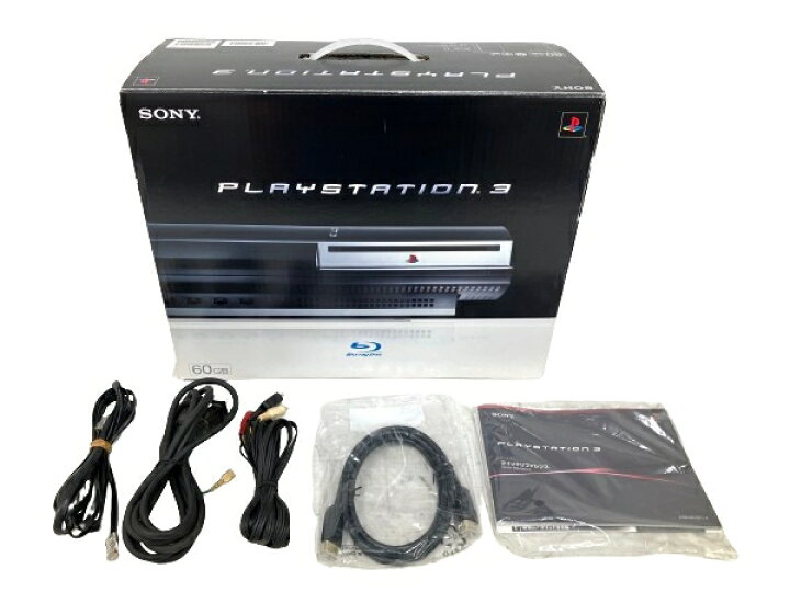 楽天市場】【中古】【動作保証】 SONY ソニー PS3 本体 CECHA00 60GB 