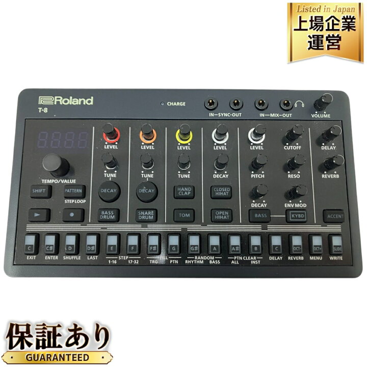 楽天市場】【中古】 Roland T-8 ビートマシン 超小型 USB ドラム BEAT 