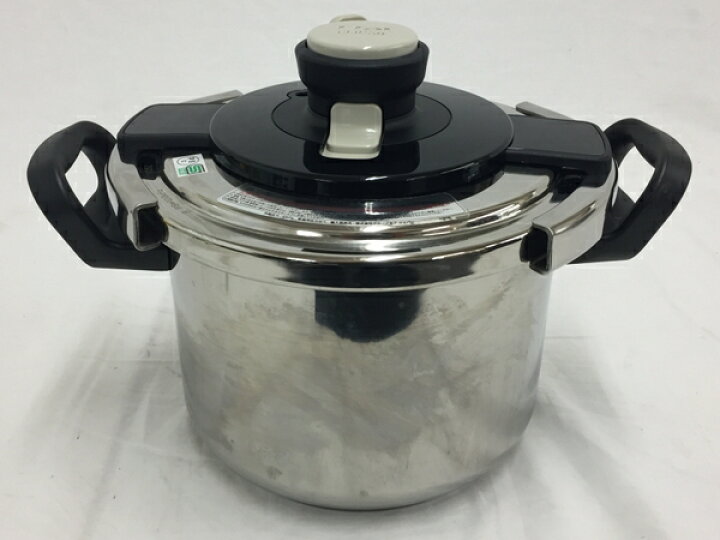楽天市場】【中古】 T-fal ティファール ワンタッチ開閉 圧力鍋 