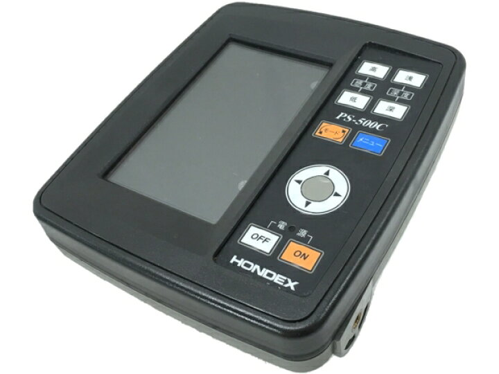 楽天市場】【中古】 HONDEX ホンデックス PS-500C ポータブル 魚群探知 