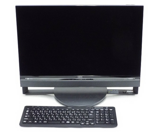 【中古】 NEC LAVIE DA770/CAB PC-DA770CAB 一体型 デスクトップ パソコン PC 23.8型 i7 5500U  2.4GHz 8GB HDD3TB Win10 Home 64bit ファインブラック T2572919 | ReRe（安く買えるドットコム）