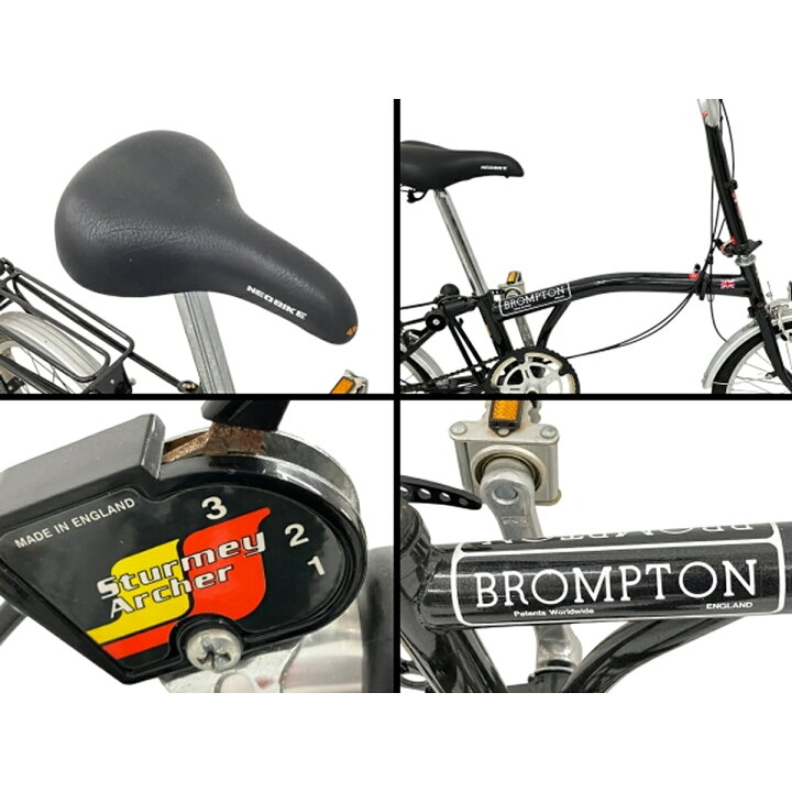 楽天市場】【中古】 BROMPTON BS6102 PART1 折りたたみ 自転車 