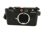 【中古】 【動作保証】Leica ライカ M6 レンジファインダーカメラ ボディフィルムカメラ ブラック N8619715