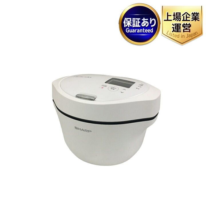 楽天市場】【中古】 SHARP KN-HW16G-W ヘルシオ ホットクック 水なし 