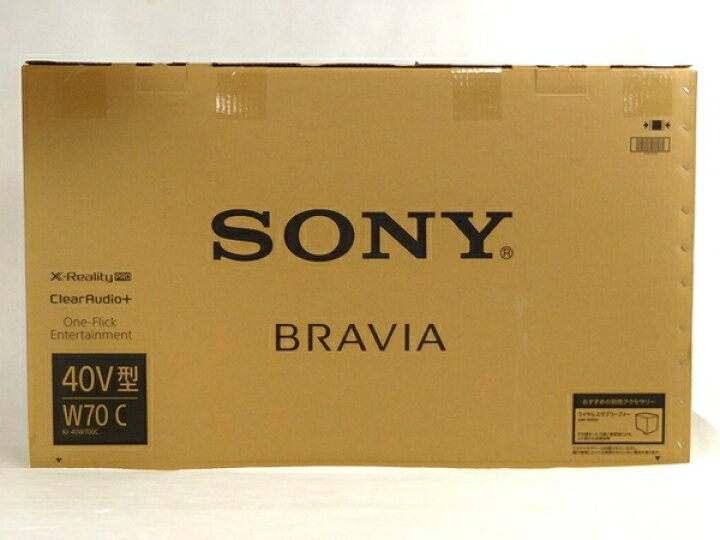楽天市場】新品 SONY BRAVIA 40型 液晶 TV KJ-40W700C 保証有 【中古  