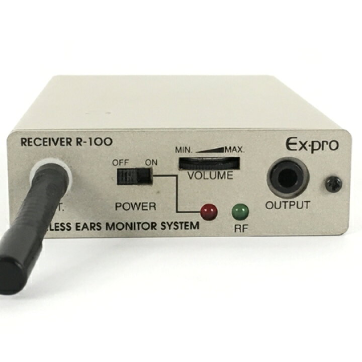 楽天市場】【中古】 Ex-pro T-100 R-100 ワイヤレス イヤーモニター  
