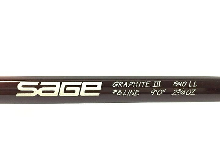 SAGE セージ フライロッド GFL 690 LL Graphite III - ロッド｜フライ 
