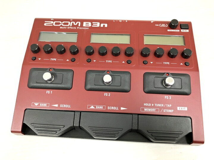 楽天市場】【中古】 ZOOM B3n ベース用 マルチエフェクター ズーム 