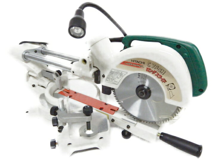 楽天市場】美品 【中古】 日立 工機 スライド 丸ノコ C7FSH 電動 工具 