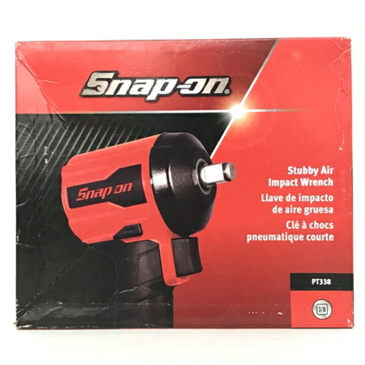 楽天市場】未使用 【中古】 Snap-on PT338 3/8 エアインパクトレンチ 