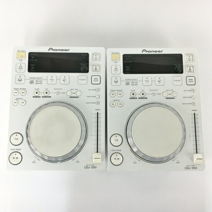 楽天市場】【中古】 Pioneer CDJ-350 CDJ CDプレーヤー 2台 セット 
