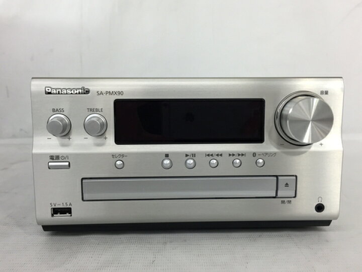 楽天市場】美品 【中古】Panasonic パナソニック SA-PMX90 ミニコンポ 