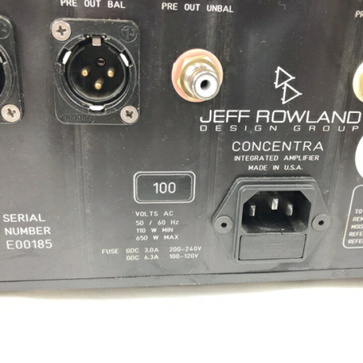 楽天市場 中古 Jeff Rowland Concentra プリメイン アンプ オーディオ 音響 機器 ジェフ ローランド コンセントラ T Rere 安く買えるドットコム 楽天市場 中古 Jeff Rowland Concentra プリメイン アンプ オーディオ 音響 機器 ジェフ ローランド コンセントラ T Rere 安く買えるドットコム