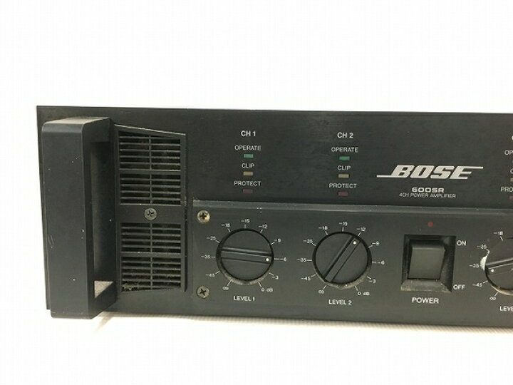 楽天市場】【中古】 BOSE ボーズ 600SR プロ用4ch パワーアンプ 
