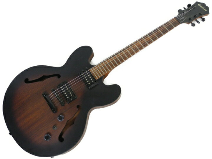 楽天市場】【中古】 Epiphone dot Studio WS エピフォン セミアコ Worn 