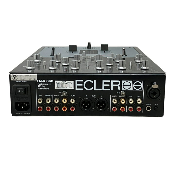 楽天市場】【中古】 ECLER エクラー HAK 360 DJ ミキサー 音響機器 