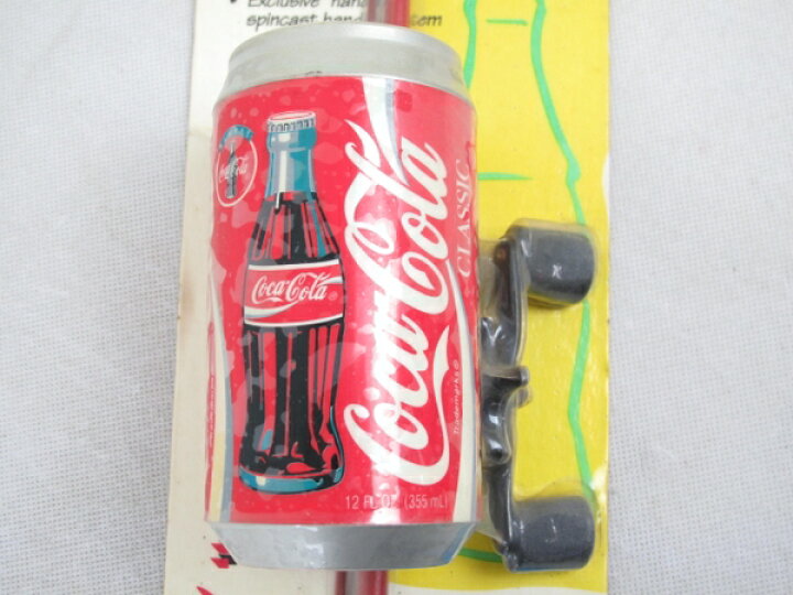 楽天市場】未使用 【中古】 コカコーラ フィッシング ロッド リール 