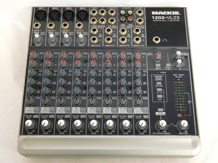楽天市場】【中古】MACKIE アナログミキサー 1202-VLZ3 付属有り 楽器 