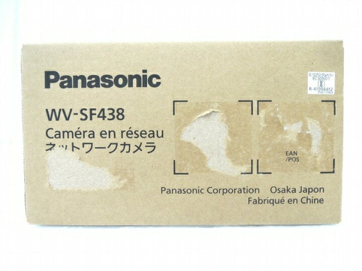 楽天市場】未使用 【中古】 Panasonic WV-SF438 ネットワークカメラ 