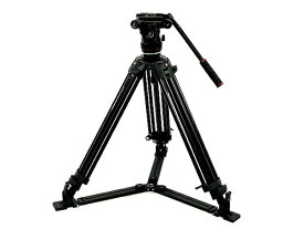 美品 【中古】 【動作保証】Manfrotto ナイトロテック 608 フルードビデオ雲台 MVTTWINGA 三脚 付き Nitrotech マンフロット T8730774