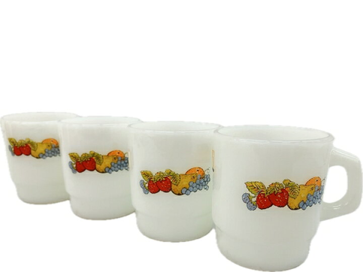 楽天市場】美品 【中古】 Fire-King スタッキング マグ キムラヤ  