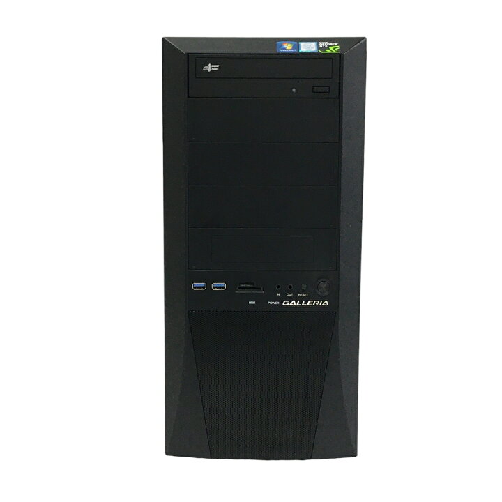 楽天市場】【中古】 Dospara GALLERIA XF ゲーミング デスクトップ 