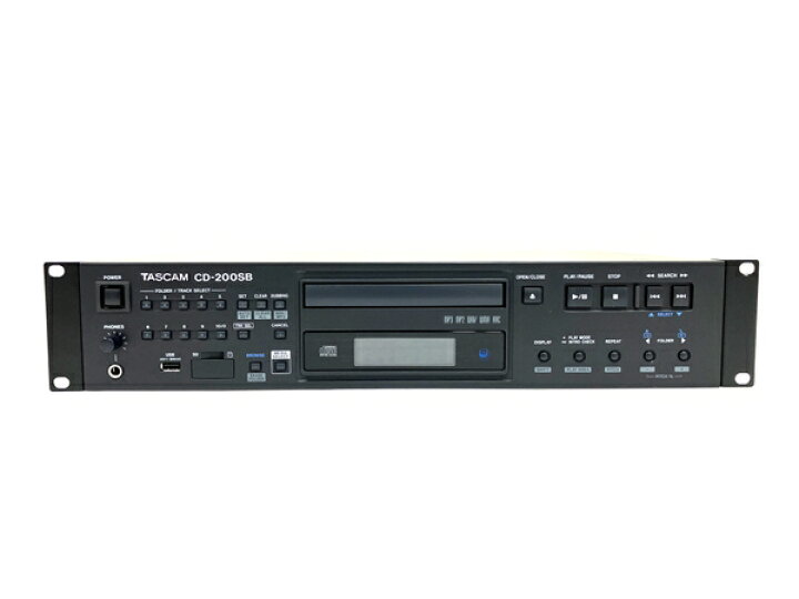 楽天市場】美品 【中古】 TASCAM CD-200SB CDプレーヤー オーディオ 