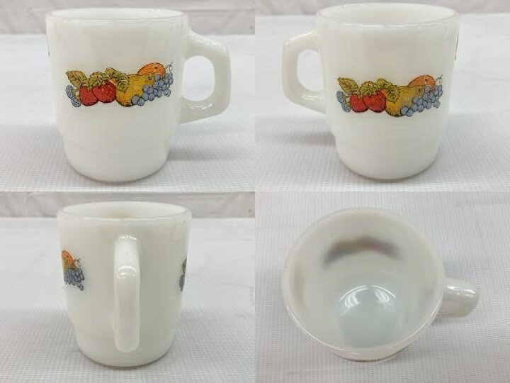 楽天市場】美品 【中古】 Fire-King スタッキング マグ キムラヤ  