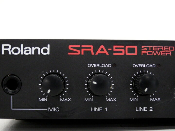 楽天市場】【中古】 Roland SRA-50 ローランド 2ch ミキシング パワー 