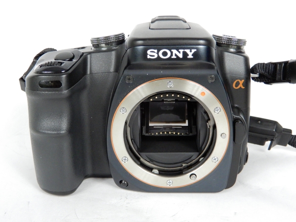 【中古】 良好 SONY α100 DSLR-A100 カメラ DT 3.5-5.6/18-70 0.38m/1.3ft MACRO レンズキット  K3602564 | ReRe（安く買えるドットコム）