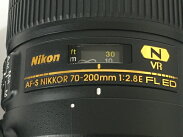 NikonAF-SNIKKOR70-200mmf/2.8EFLEDVRレンズ一眼カメラニコン中古良好N6211415