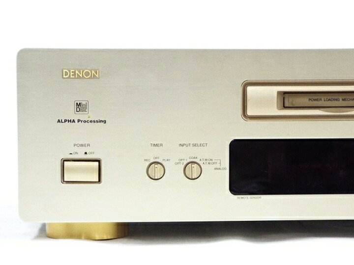 楽天市場】【中古】 DENON DMD-1800AL MDレコーダー MDデッキ T3338751 