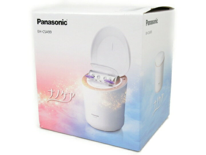 楽天市場】未使用 【中古】 Panasonic スチーマーナノケア EH-CSA99-P 