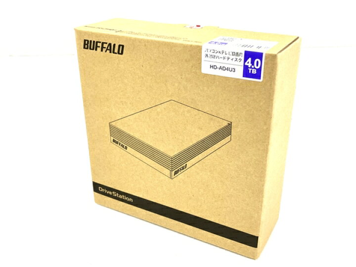 楽天市場】未使用 【中古】 BUFFALO HD-AD4U3 パソコン&テレビ録画  