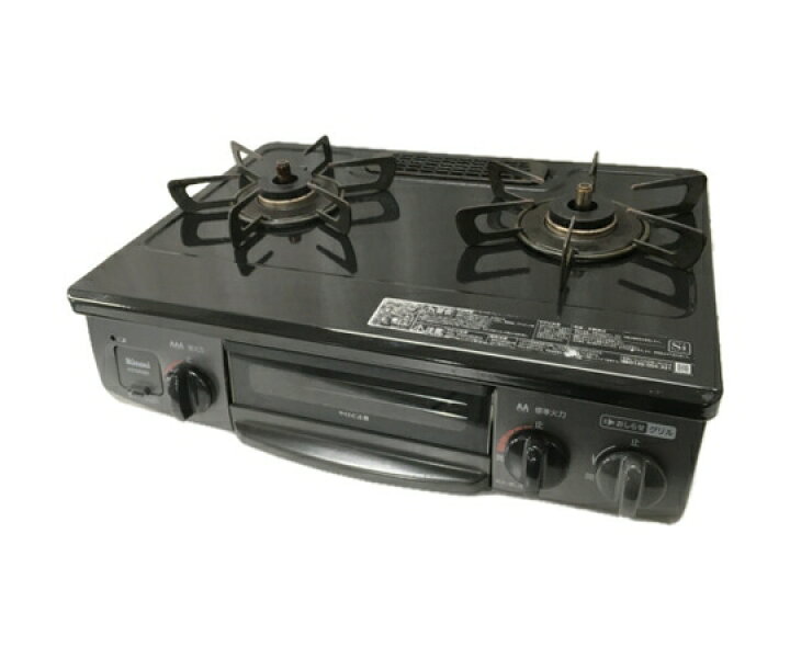 楽天市場】【中古】 Rinnai リンナイ KG34NBKL ガステーブル 2019年製  