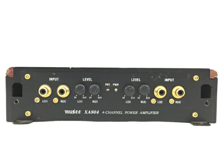 楽天市場】【中古】 musee XA 804 パワーアンプ 音響 機材 ミュゼ ｜アンプ