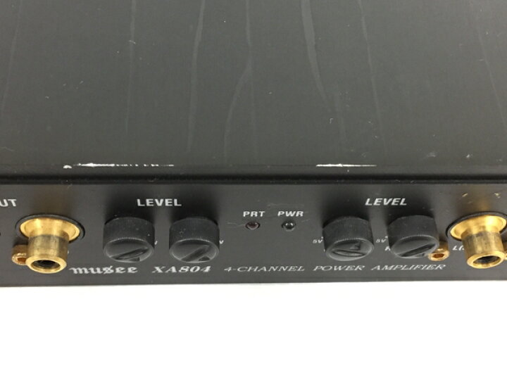楽天市場】【中古】 musee XA 804 パワーアンプ 音響 機材 ミュゼ 
