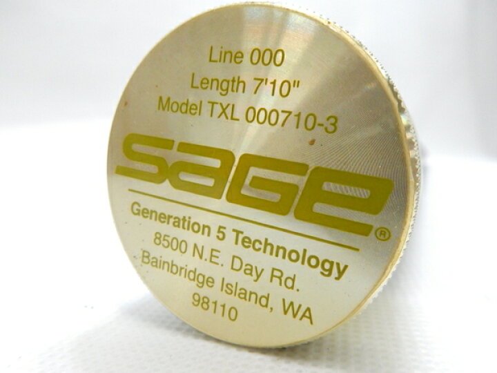 sage トリプルゼロ TXL000710-3 （楽天市場】【中古】中古 SAGE 
