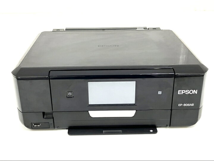 楽天市場】【中古】 EPSON EP-808AB Colorio インクジェットプリンター 