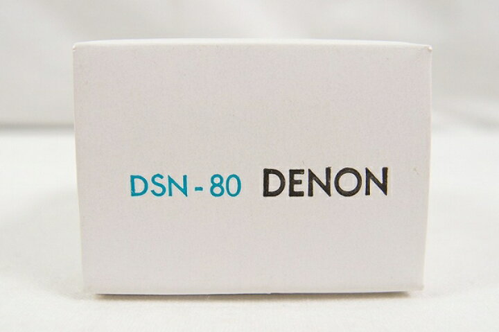 楽天市場】未使用 【中古】 DENON デノン DSN-80 DL-80MC用 交換針 