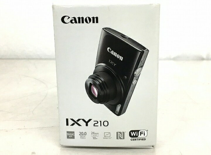 楽天市場】【中古】 Canon IXY 210 コンパクトデジタルカメラ ブラック 
