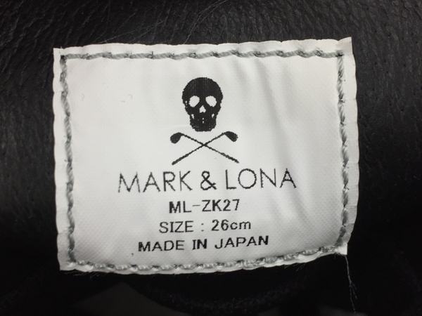 楽天市場】未使用 【中古】 MARK&LONA ML-ZK27 BLACK ENCORE ZIP