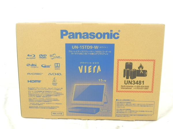 激安価格で 未使用 【中古】 Panasonic UN-15TD9-W UN-15TD9