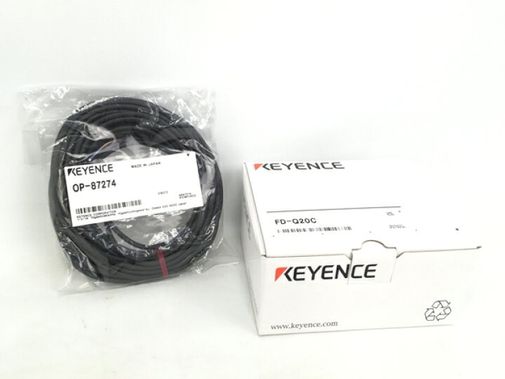 楽天市場】未使用 【中古】 KEYENCE キーエンス FD-Q20C クランプオン 