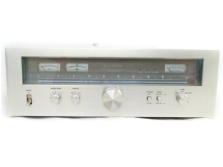 楽天市場】【中古】TRIO トリオ FM ステレオ チューナー KT-7700 音響  